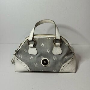 Dooney & Bourke Jacquard With Leather Accent Purse